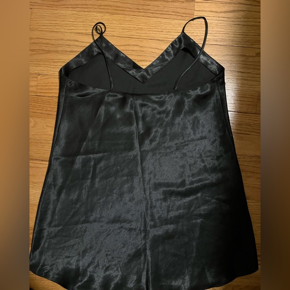 Laura Adams Black Mini Slip Dress - Picture 2 of 3